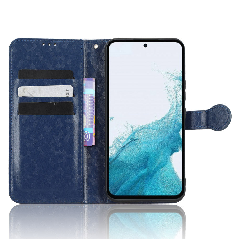 For Samsung Galaxy A54 5G Shockproof Wallet Stand Dot Pattern Imprinted Phone Cover PU Leather Case with Strap For Samsung Galaxy A54 5G Shockproof Wallet Stand Dot Pattern Imprinted Phone Cover PU Leather Case with Strap